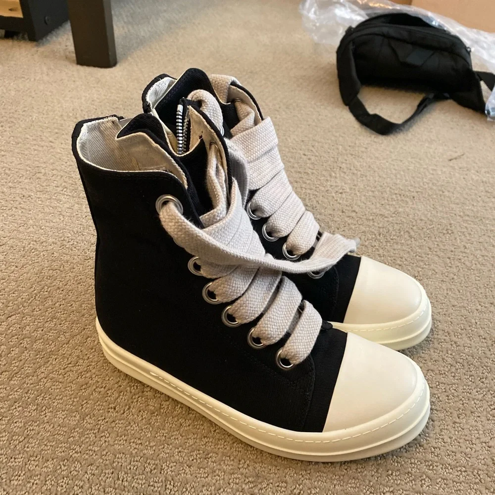 Rick Owens | Shoes | Rick Owens Ramones Jumbo Lace | Poshmark